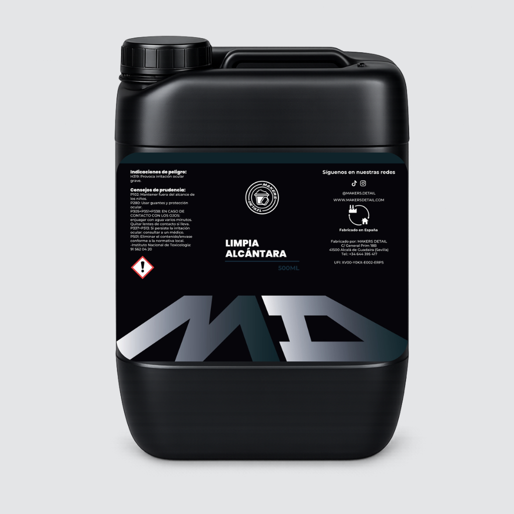 Limpia tapicerias alcantara 25L